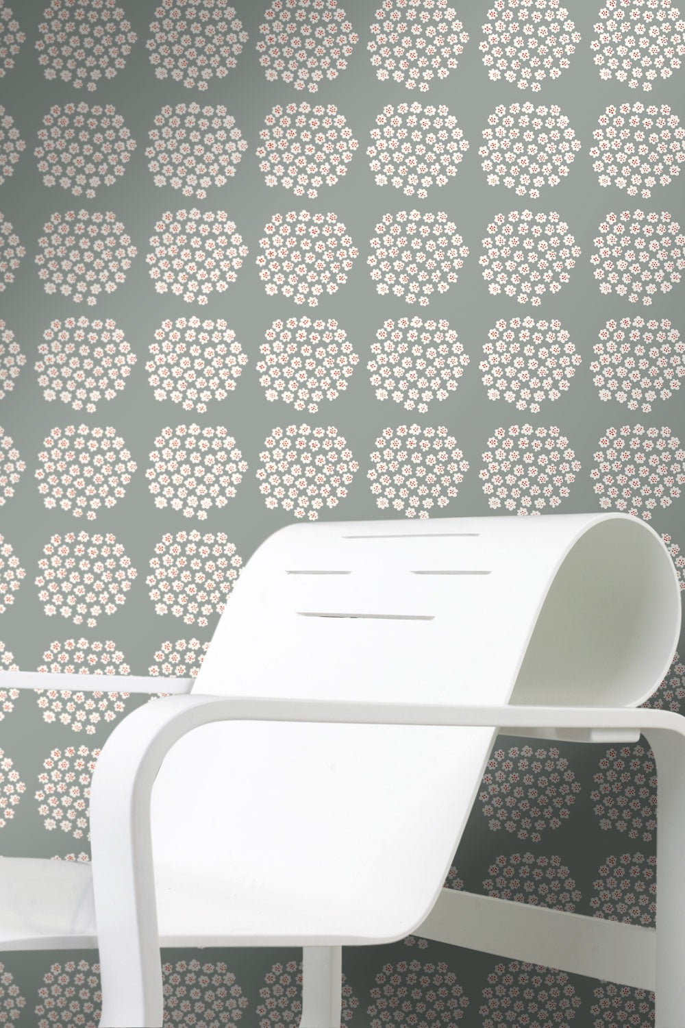 Marimekko Puketti, blå tapet