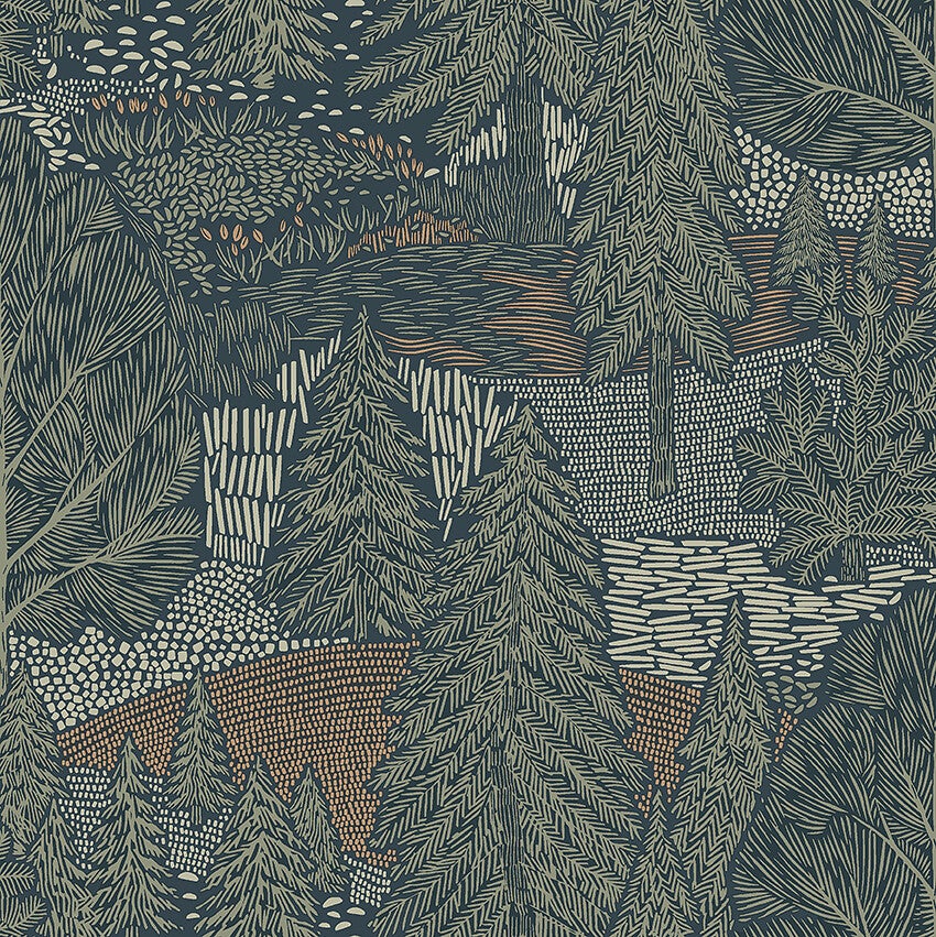 Northern Forest 4701 tapet