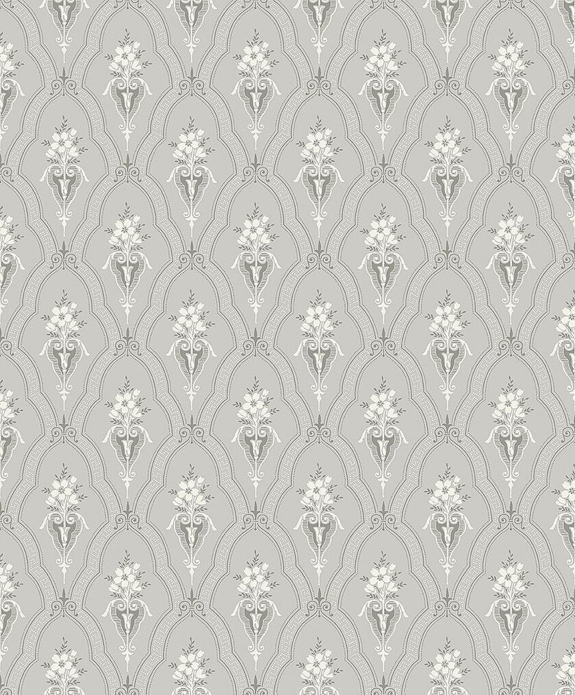 Klädesholmen, grå tapet