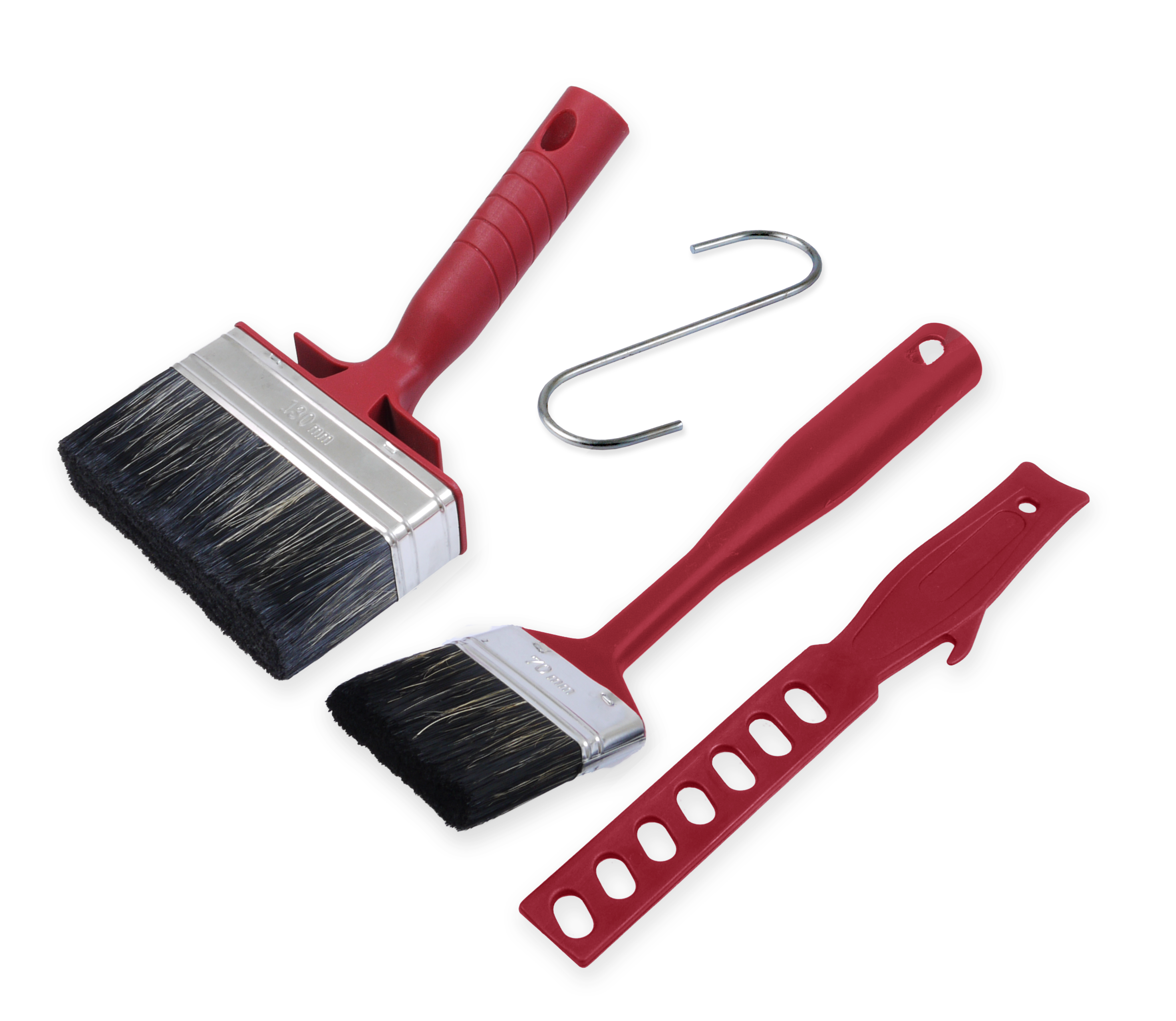 PENSELSET, MÅLA RÖDFÄRG