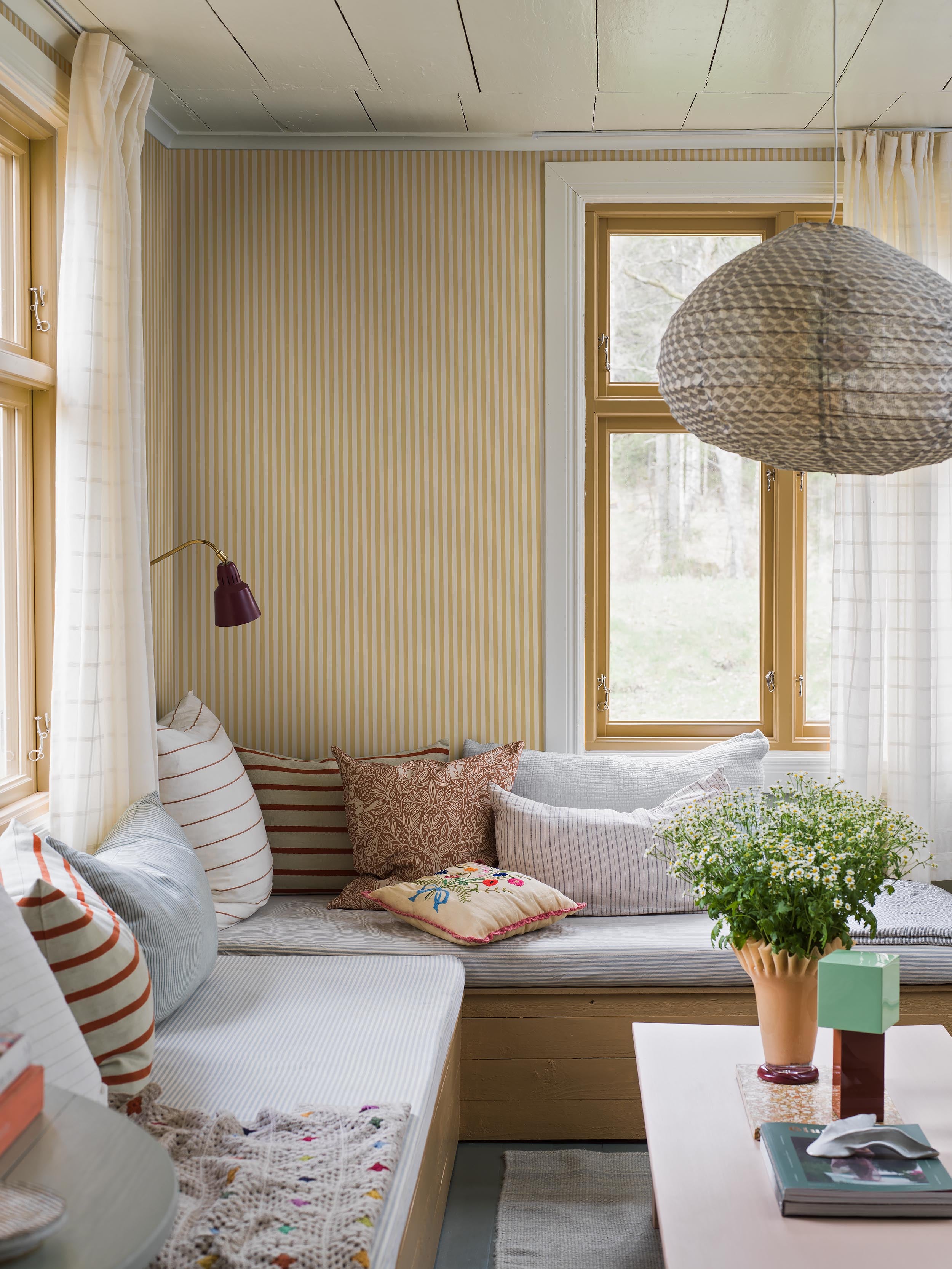 Mölle Stripe, Gul