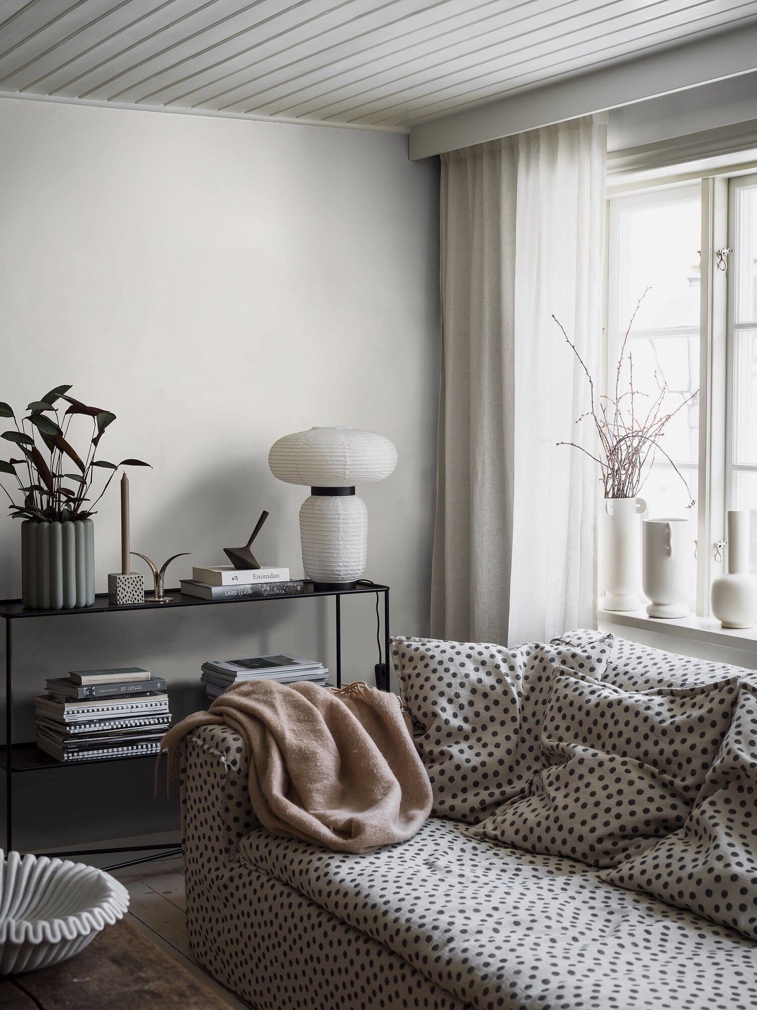 White Linen tapet 4303