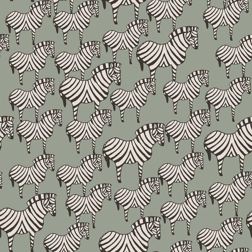 Lisa Larson Zebra, grön