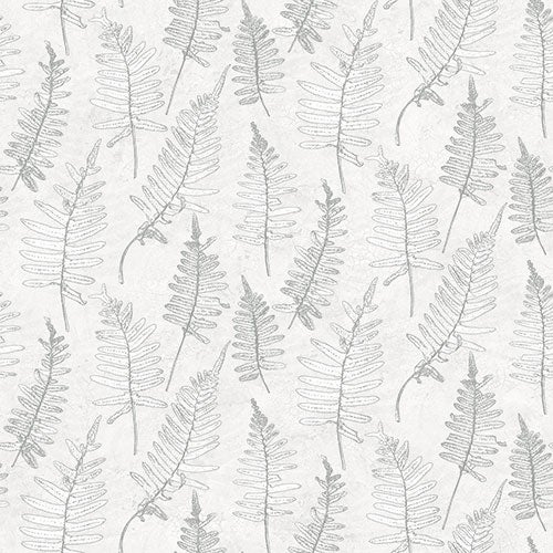 Stensöta, tapet i ljusgrå