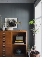 Misty Lake, blå 7562 tapet