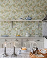 Granville, vit tapet