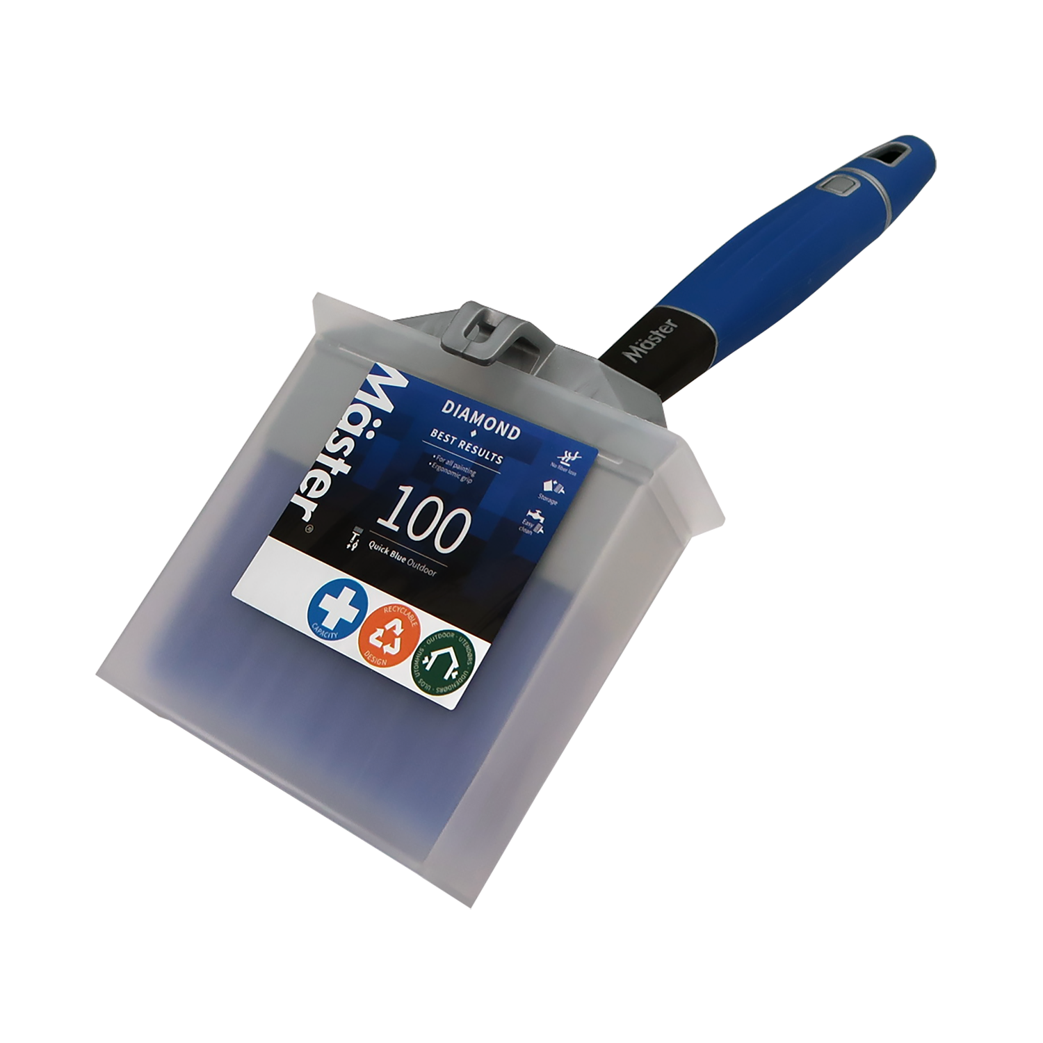 Fasadpensel, Vinklad