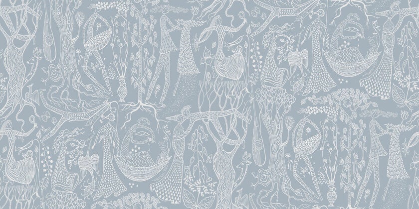 Poème d´amour, blå