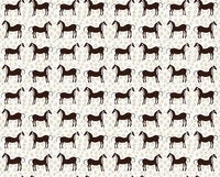 Marimekko Musta Tamma, vit tapet