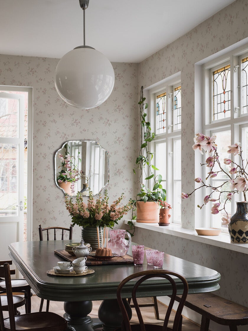 Vintage Rose tapet 4257