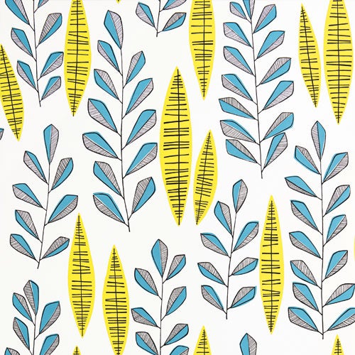 Garden City, vit tapet