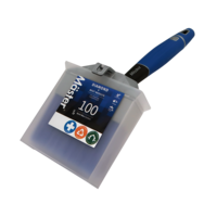 Fasadpensel, Vinklad