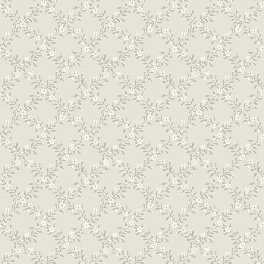 Sommarslöja, grå och beige tapet