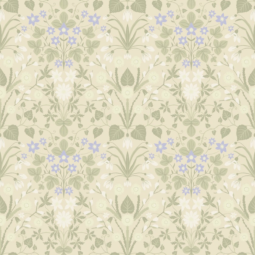Vårblommor 12319 tapet