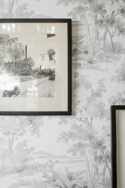 Countryside Morning, grå