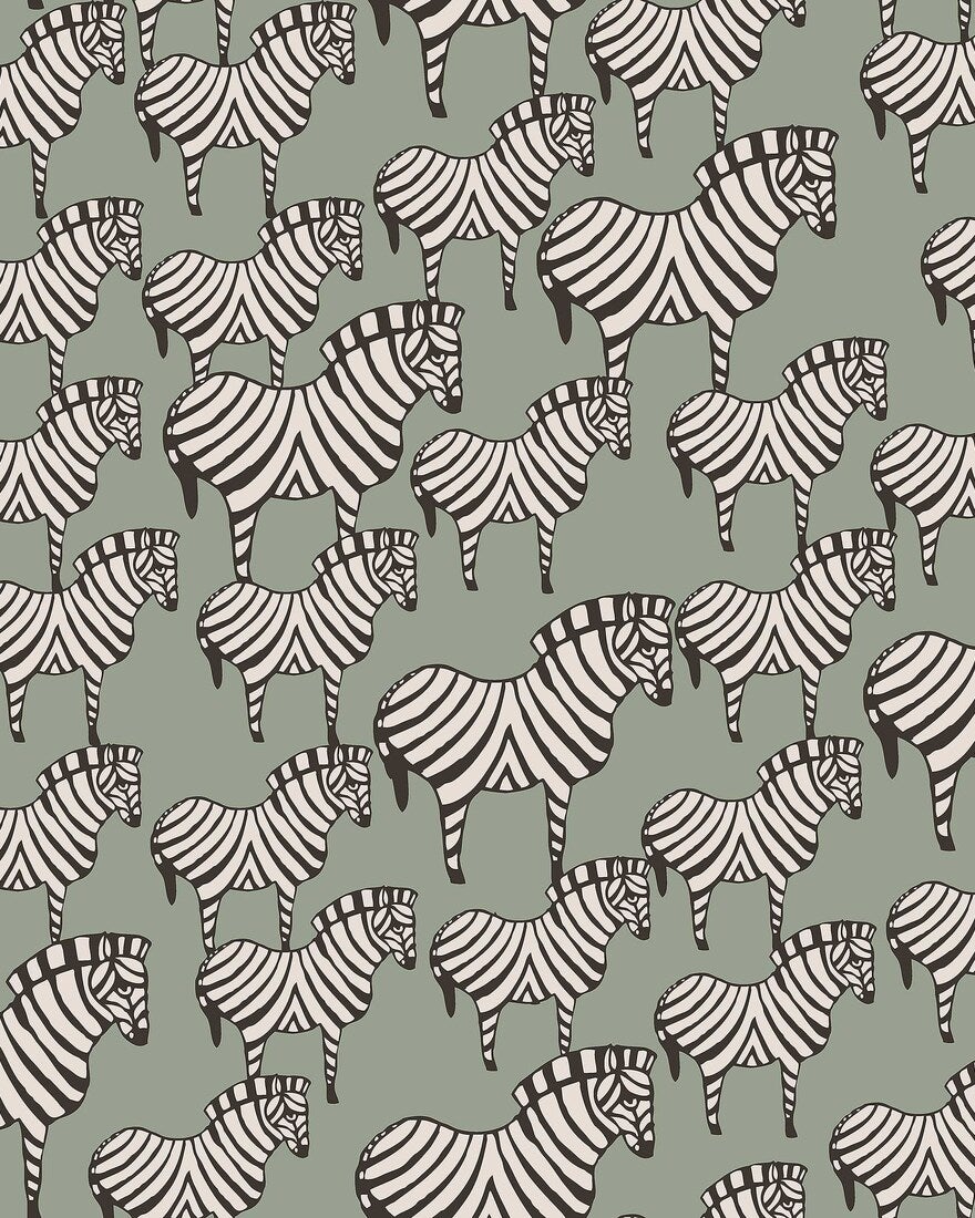 Lisa Larson Zebra, grön
