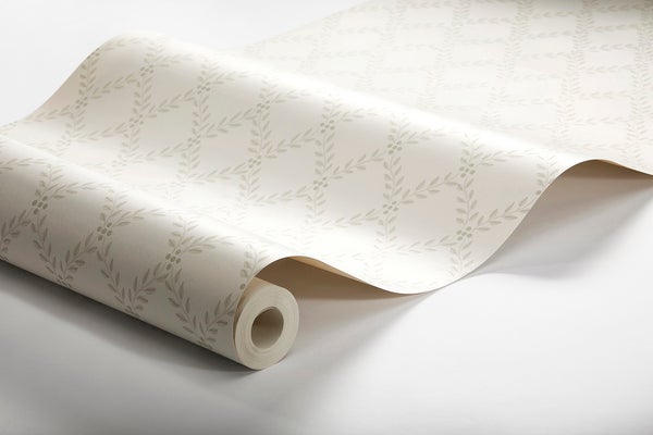 Trellis Leaves, beige