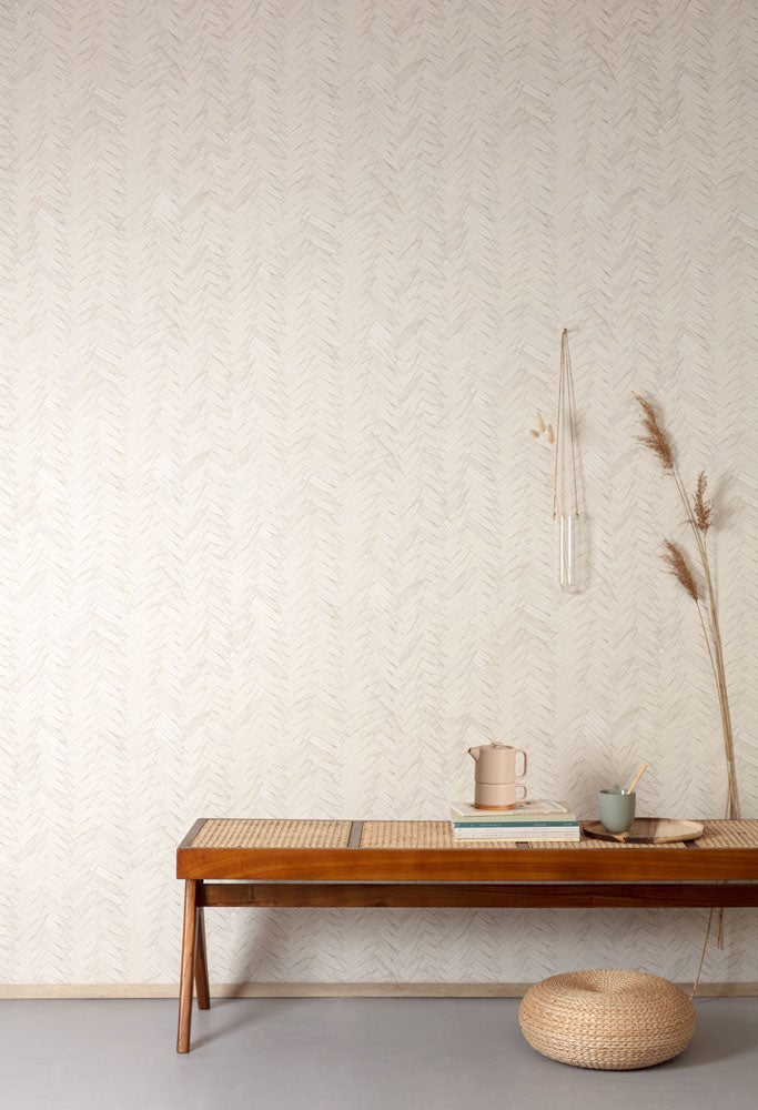 Essence snow, tapet i vit