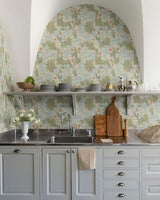 Granville, vit tapet