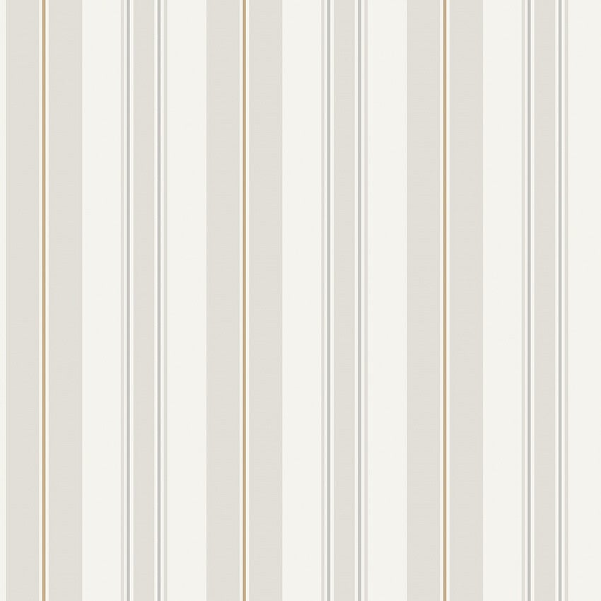 Gustaf, grå och vit tapet