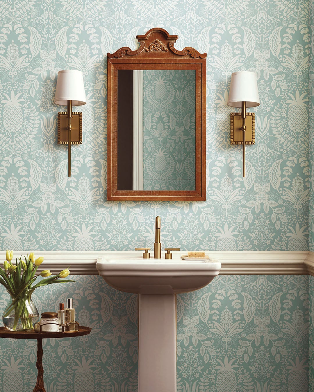 Pineapple Damask RF7484 Tapet
