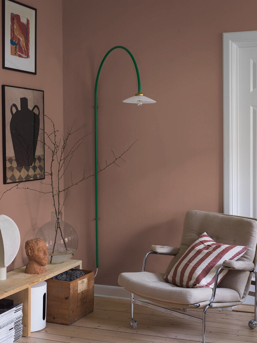 Soft Terra, röd 7554 tapet