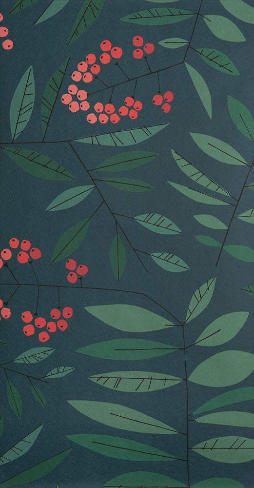 Grand Leaf Berry MISP1399 tapet