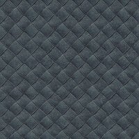 Leather Patchwork, blå tapet