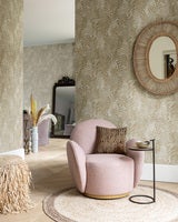 Tropical Allover, beige tapet