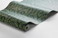 Wild Ferns, tapet i grönt