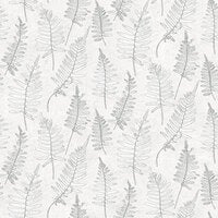 Stensöta, tapet i ljusgrå