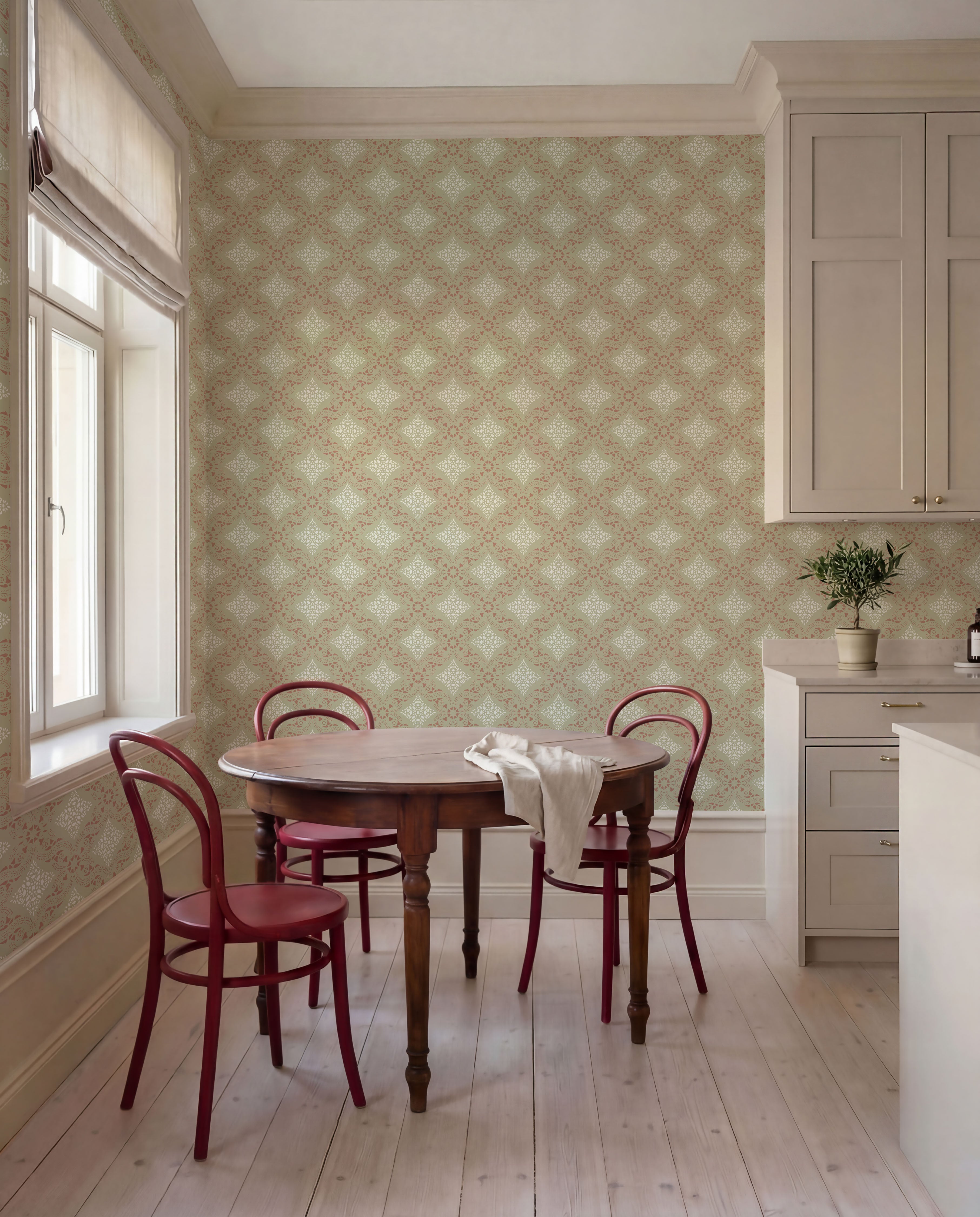 Dahlströmskagården Beige/Röd QuickUp