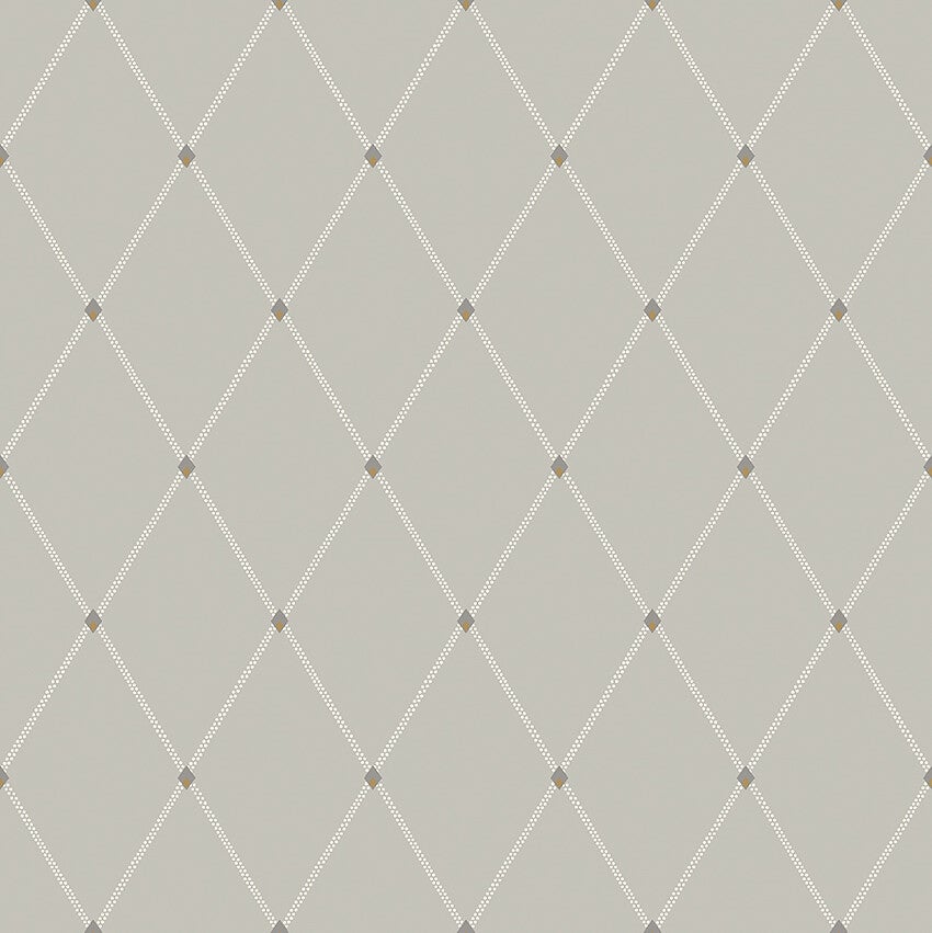 Fredrik, beige och grå tapet