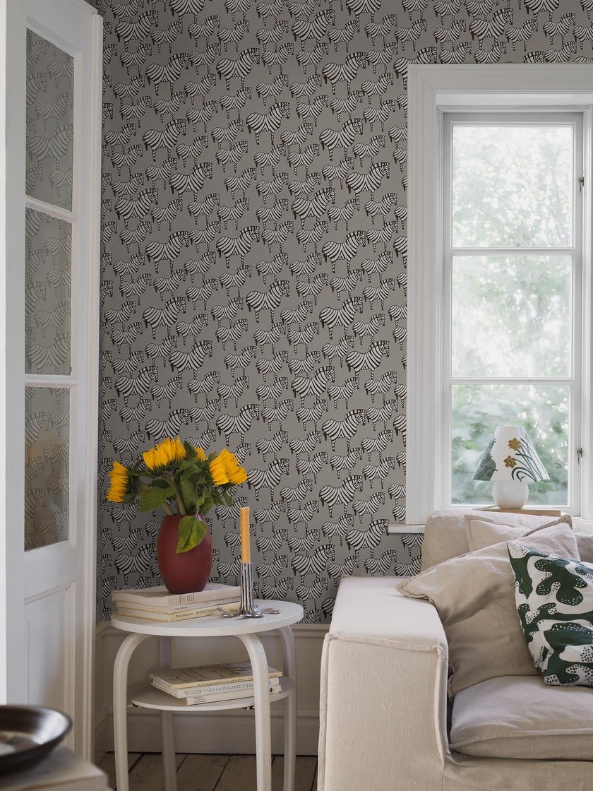 Lisa Larson Zebra, grå