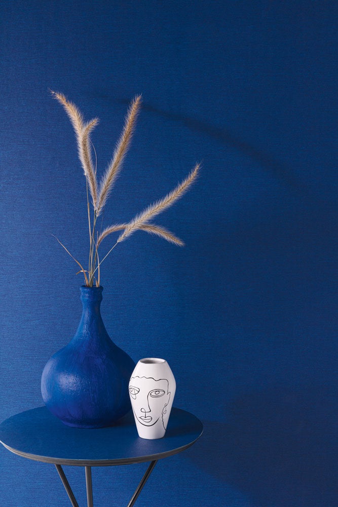 Gini cobalt, tapet i blå