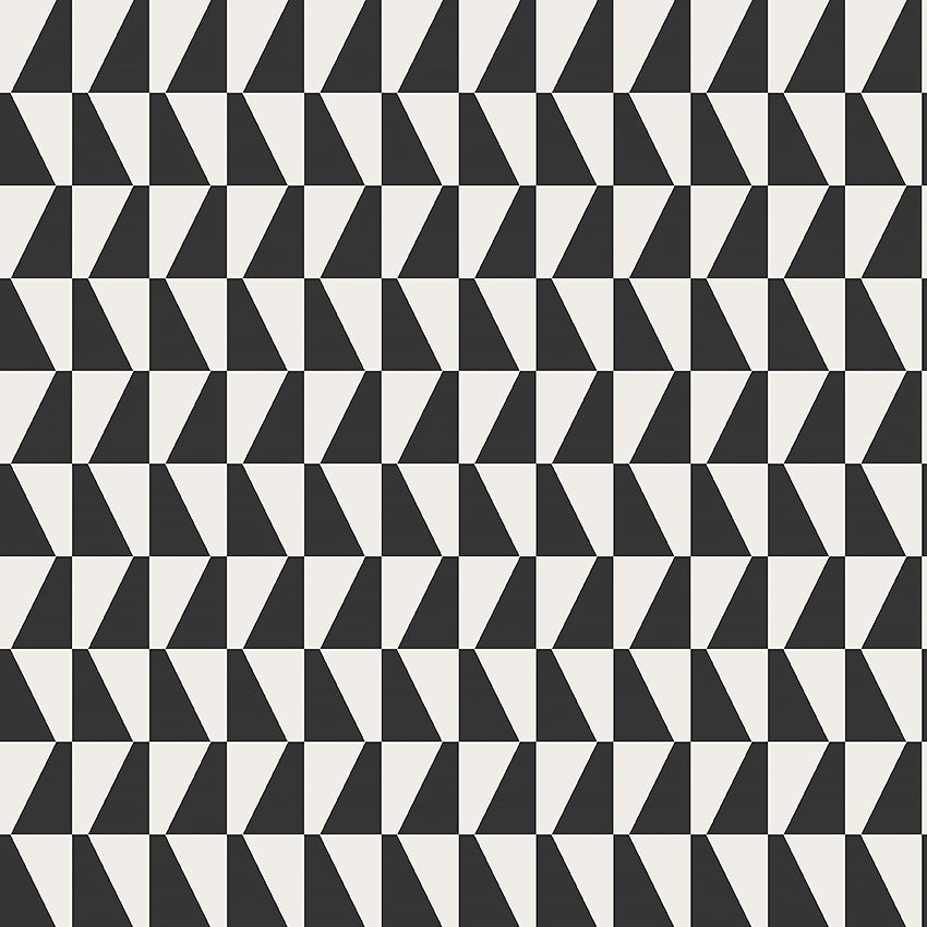 Arne Jacobsen Trapez, svartvit