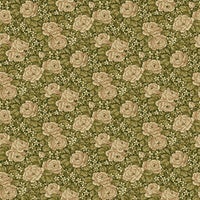 Rosengång, gul tapet