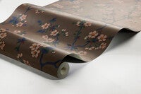 Trädgårdsstaden, brun tapet