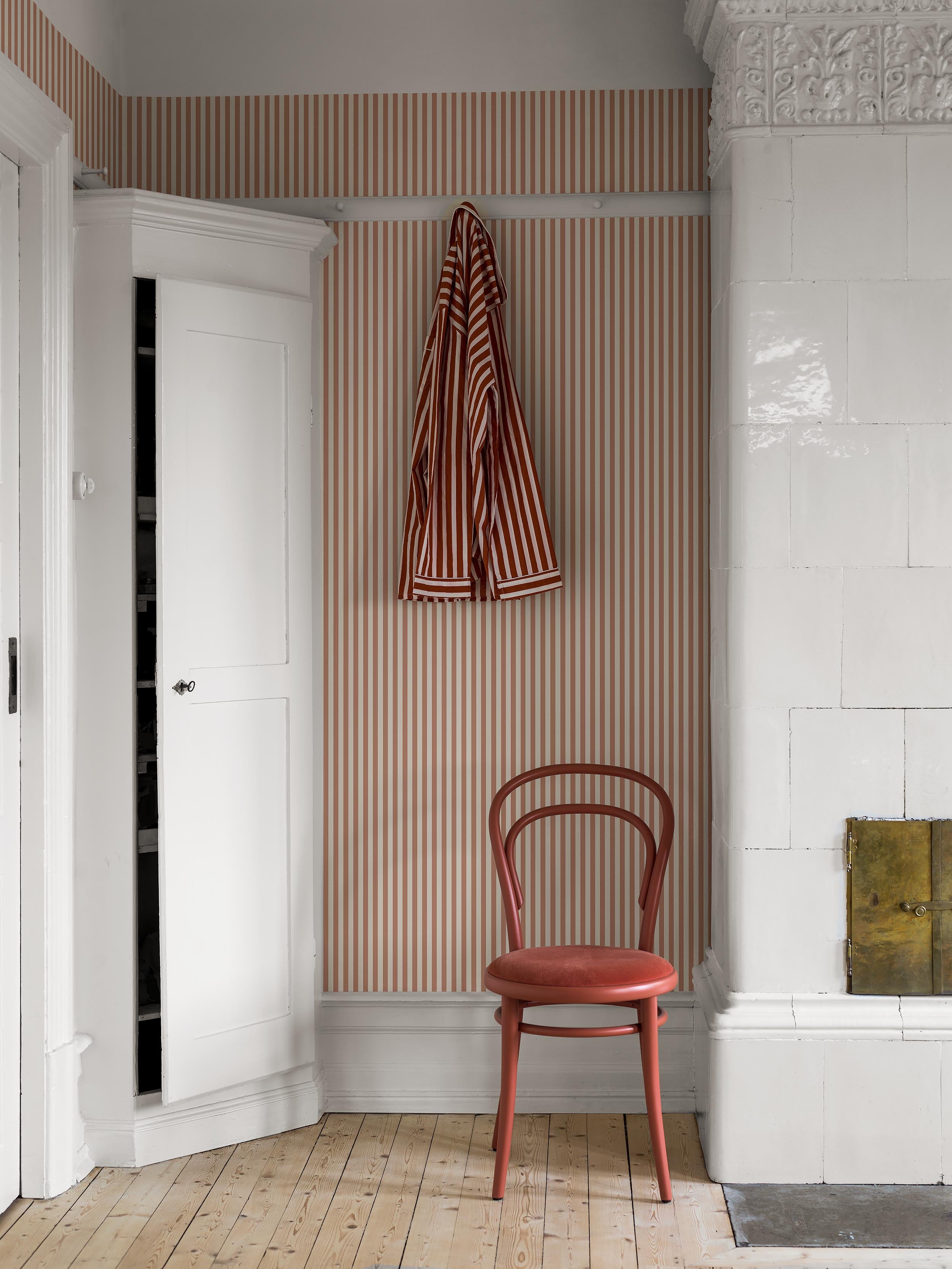 Mölle Stripe, Röd