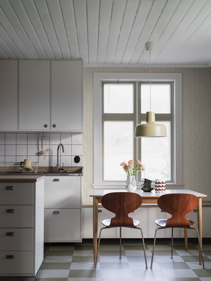 Schlager, ljusgrå/beige