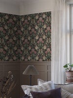 Dahlia Garden, burgundy