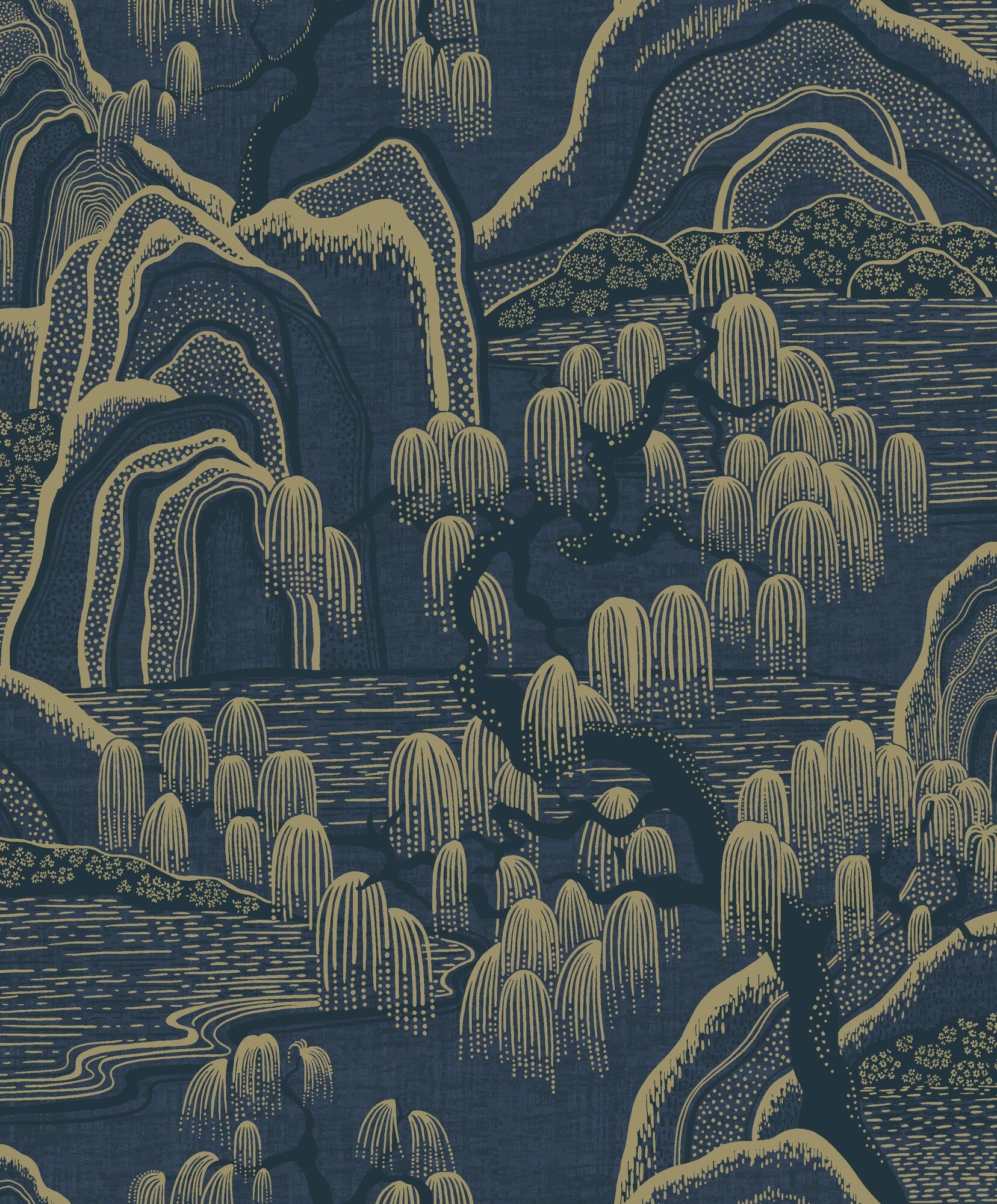 Indigo Garden, mörkblå