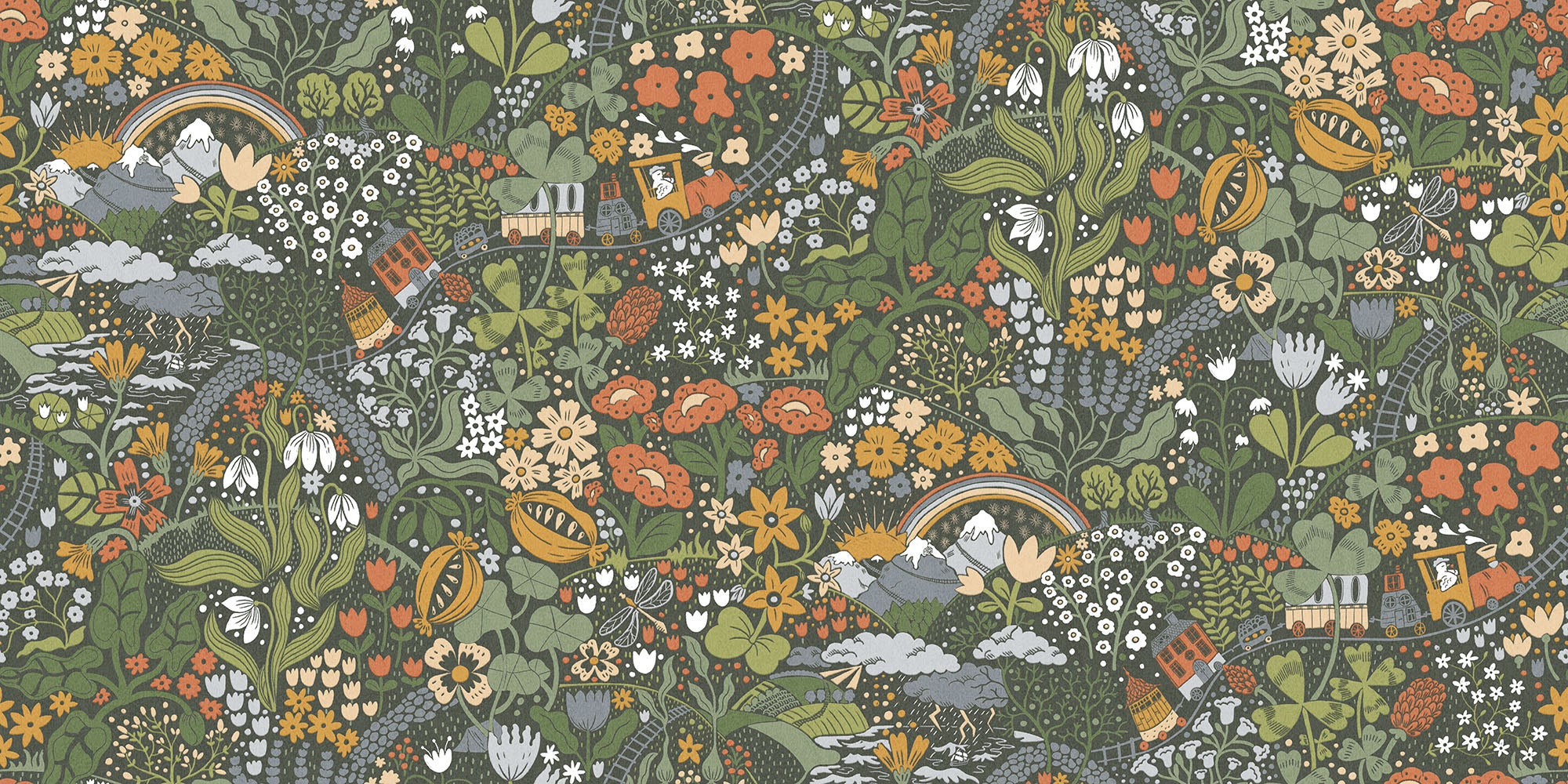 Tåget RD29037 tapet