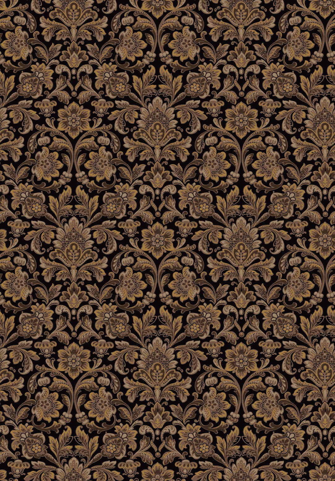 Foglavik, brun/svart