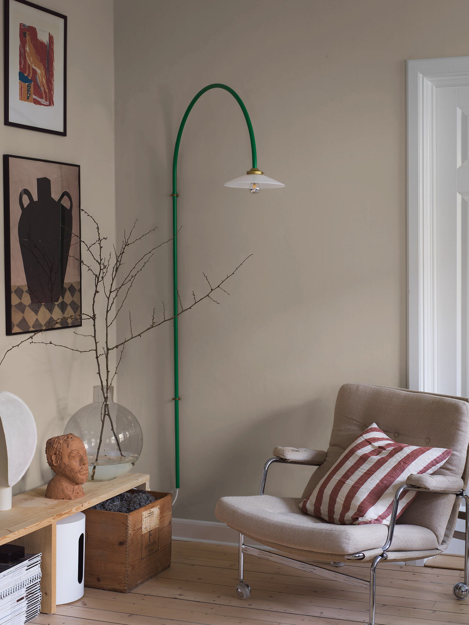 Oatmea, beige 7552 tapet