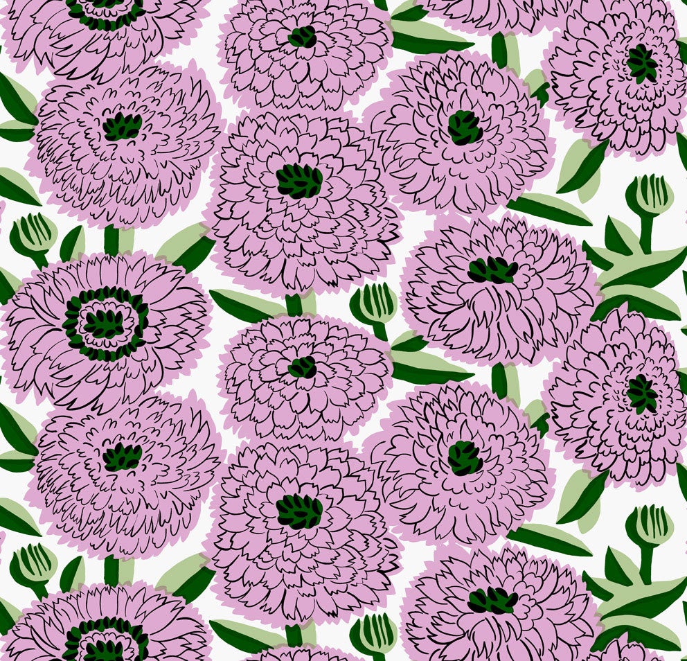 Marimekko Primavera, rosa tapet