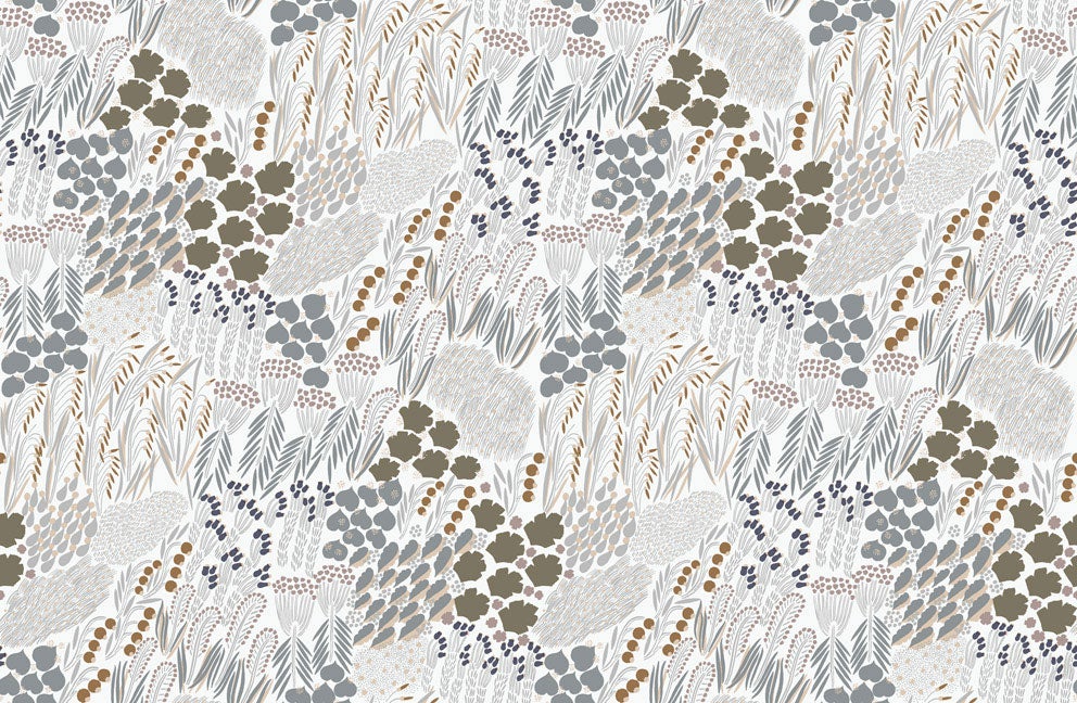 Marimekko Pieni Letto, vit tapet