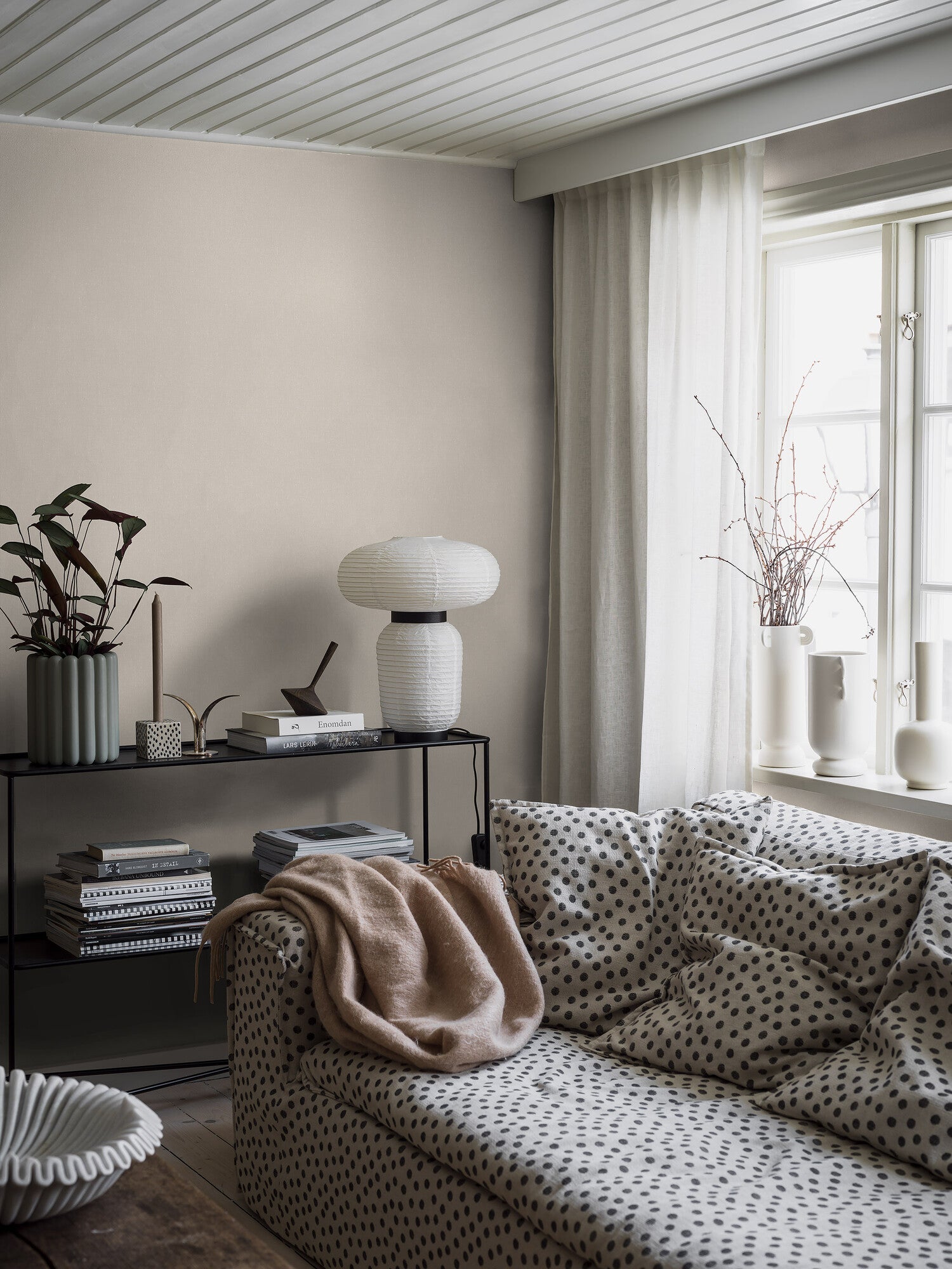 Linen Sand tapet 4314