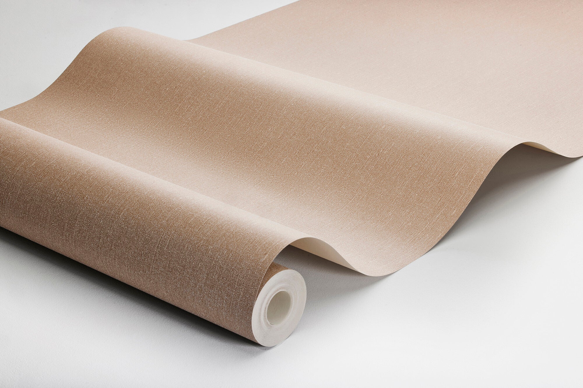 Terracotta Linen tapet 4324