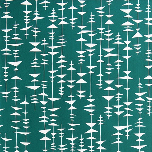 Ditto, grön tapet